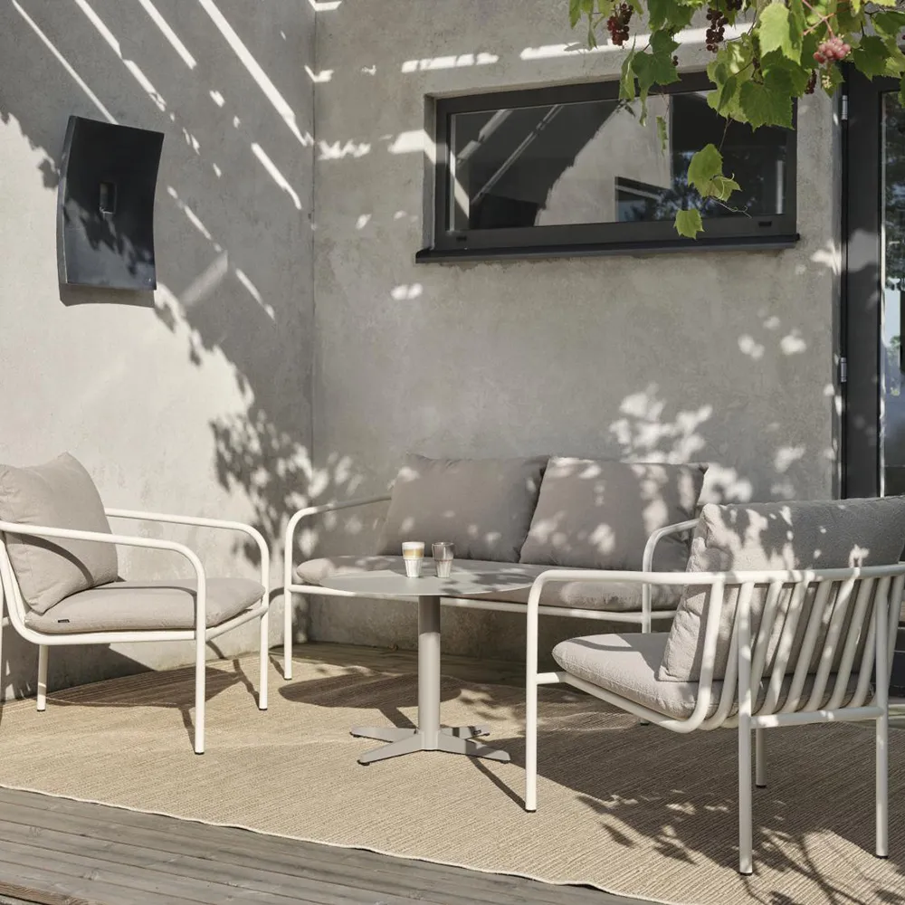 Bendt Fåtölj Teddy Beige/Pearl White