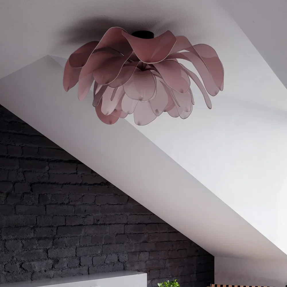 Lou Lou plafond Ø80cm rosa