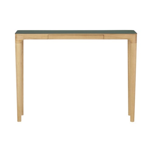 Heart'n'Soul Avlastningsbord 110x30x82 Ek/Mossgrön