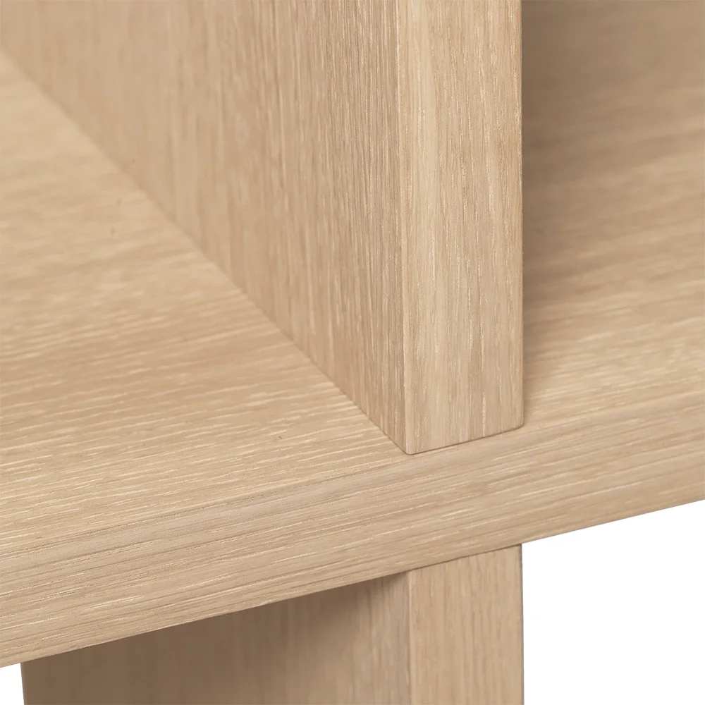 Kona Bokhylla 2x2 - Natural ek