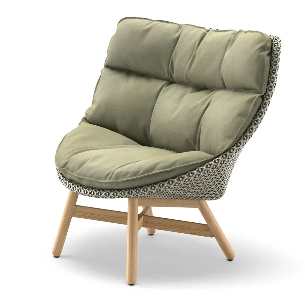 Mbrace wingchair teak AY5 teak 0205 alloro 0120