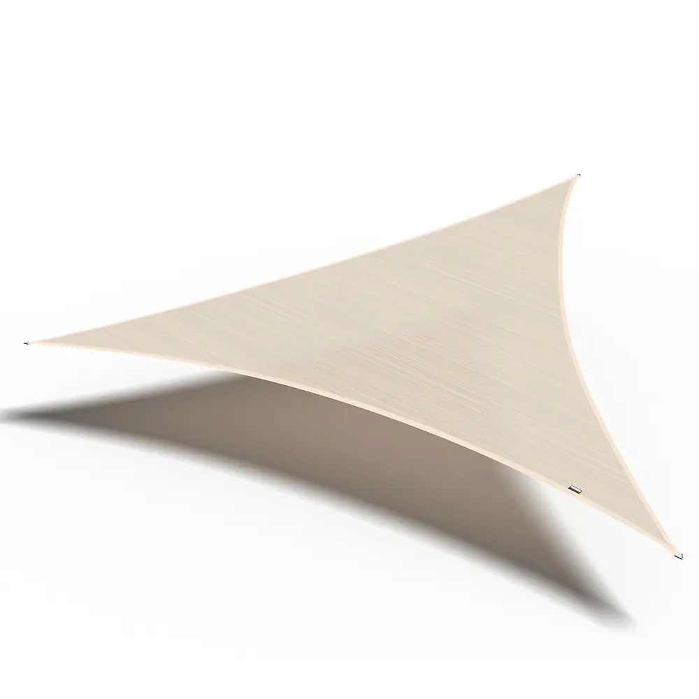 Coolfit solsegel triangulärt 500x500cm off-white 