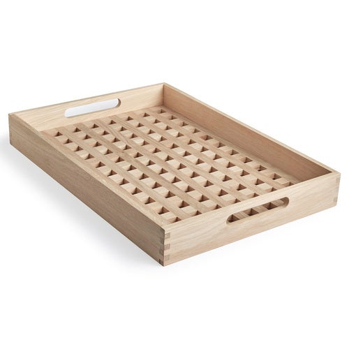 Fionia Tray 52X36 cm Oak 