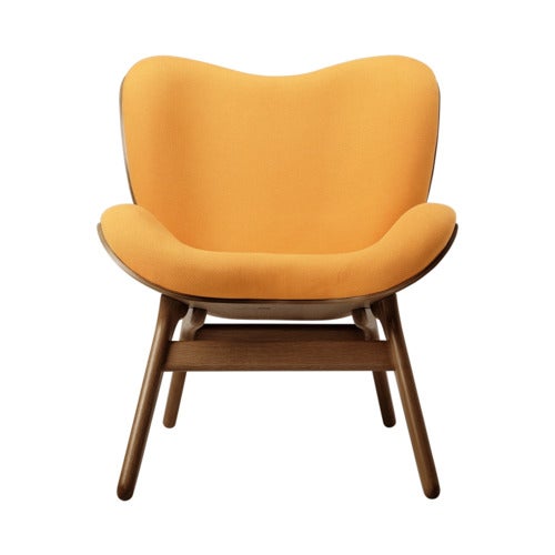 A Conversation Piece Loungestol Dark Oak/Tangerine