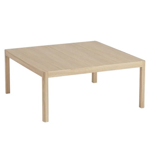 Workshop soffbord 86 x 86 cm - Oak Veneer Oak