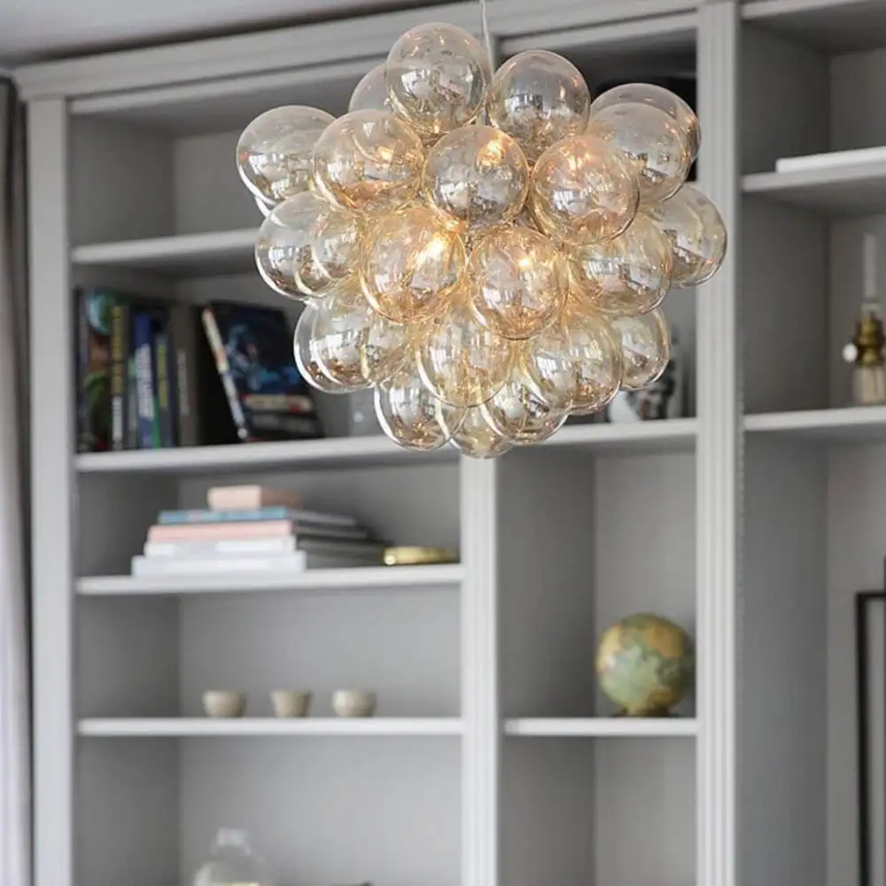 Gross taklampa Ø50cm Amber