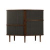 Audacious Highboard Skåp Mörk Ek/Shadow