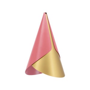 Cornet Lampskärm Nuance Rose/Brass