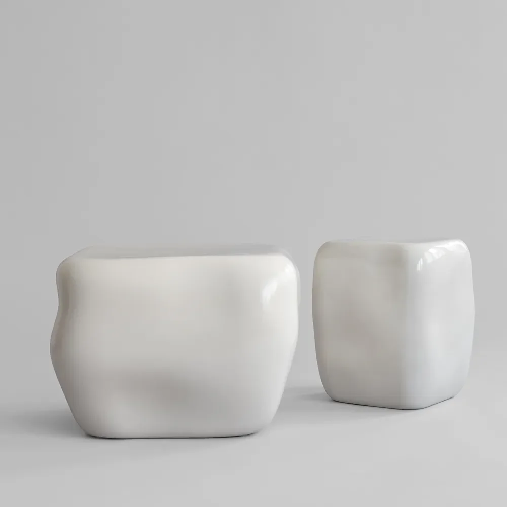 Ishi Soffbord medium - High Glaze Birch