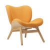 A Conversation Piece Loungestol Oak/Tangerine