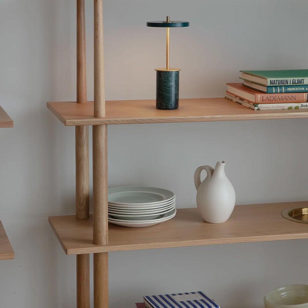 Asteria Move Mini Portabel Lampa Green Marble