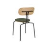 Curious Matstol Ek/Svart Metall Racing Green