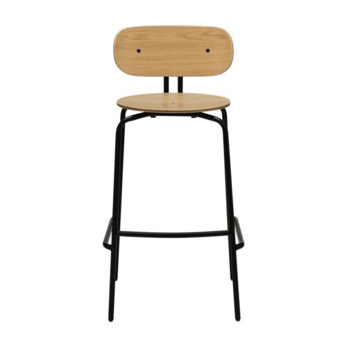 Curious Barstol Ek/Svart