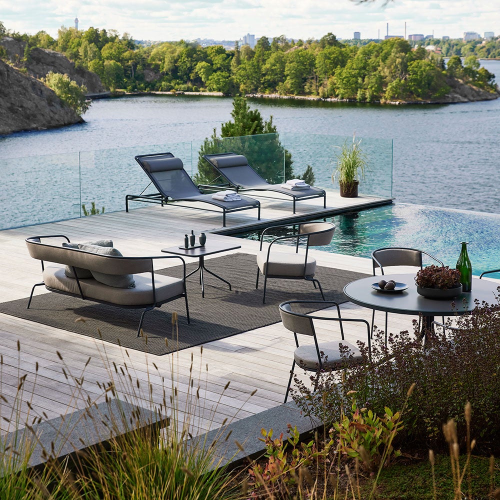 Arholma sofa, dark grey 