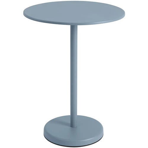 Linear Steel Barbord Ø70 h: 95 cm Pale Blue 