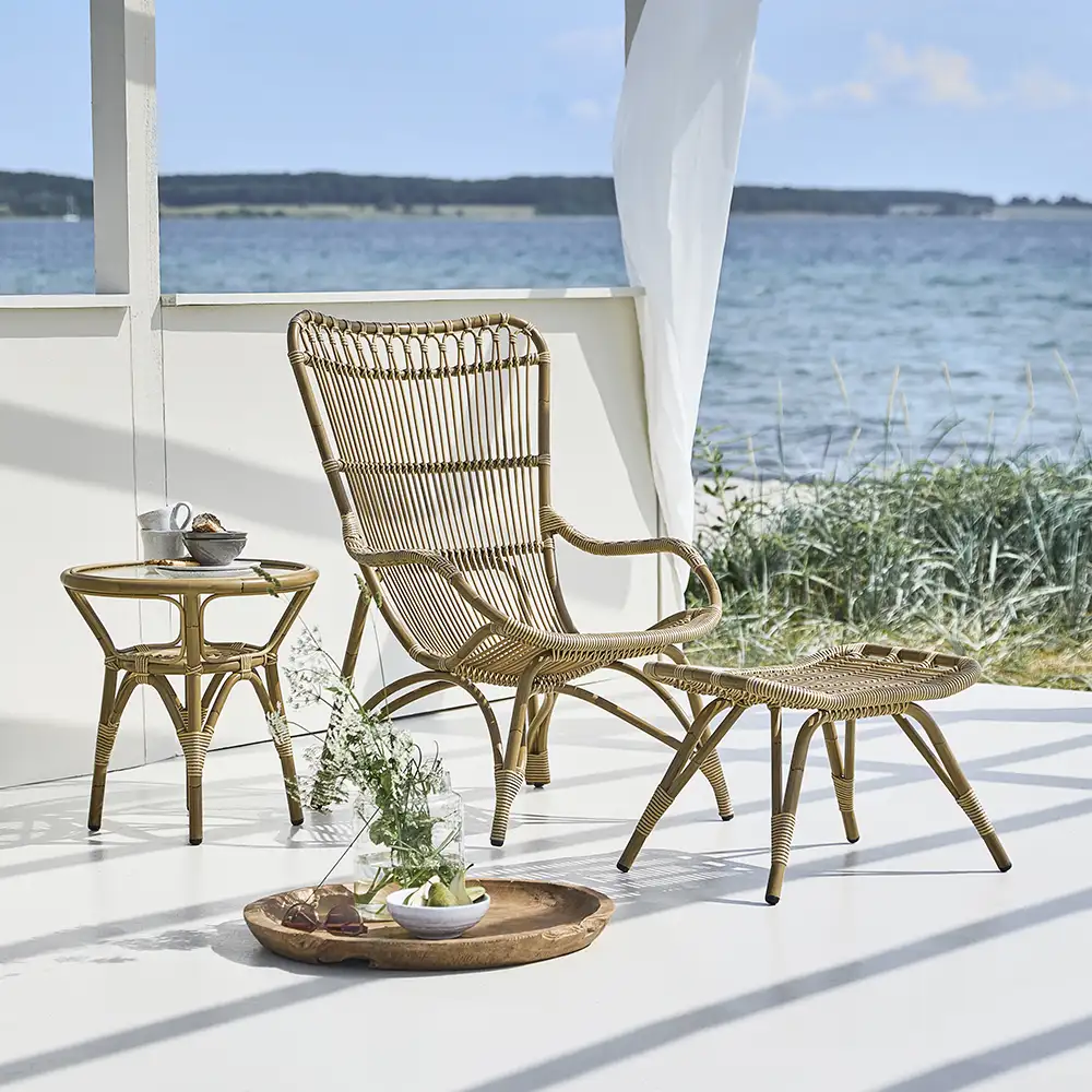 Monet Fotpall konstrotting Antik