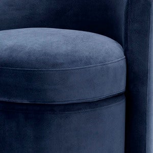 Hög fåtölj Arcadia Savona midnight blue