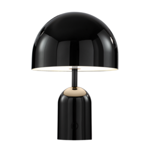 Bell Portabel lampa Black LED