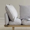 Lounge Around 3-sits soffa Oak/Sterling