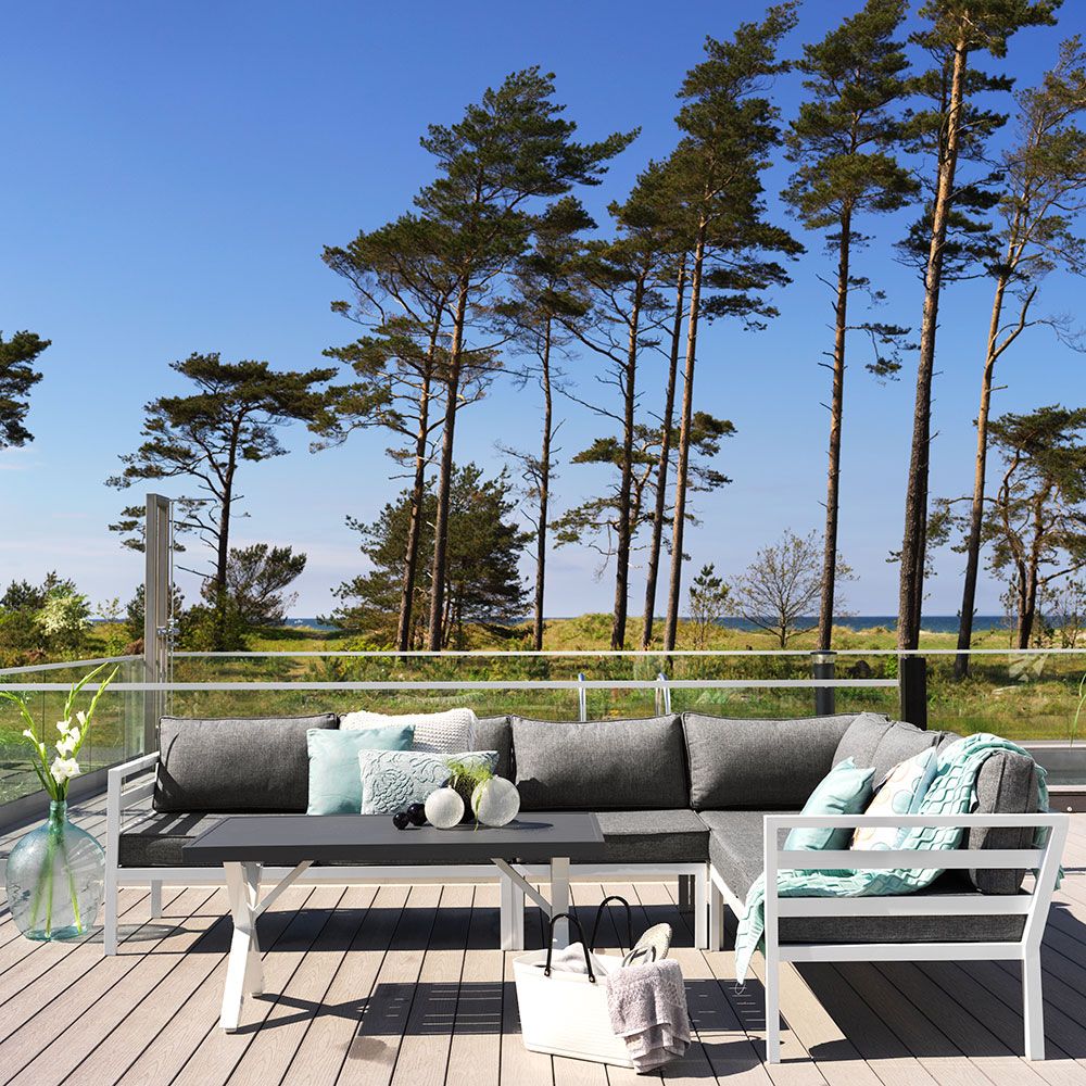 Weldon mittdel svart/grå 