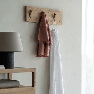 Utilitile Hängare vägg 78x23 cm Ek svart