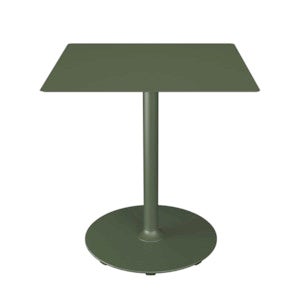PICO Cafébord 70x70 cm, rund bas Olive green