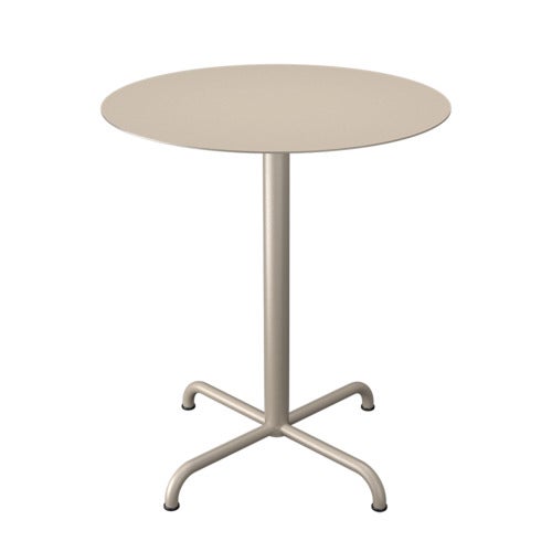 PICO Cafébord Ø64 cm, bas 4 ben beige