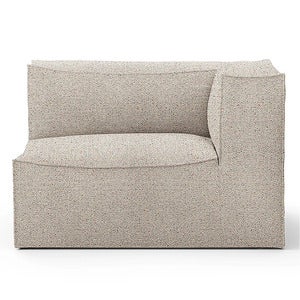 Catena 138 cm armstöd höger Confetti Bouclé - Light Grey