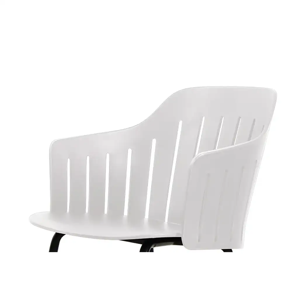 Produktfoto för Cane-Line, Choice stol skal INDOOR/OUTDOOR White, Proropylen