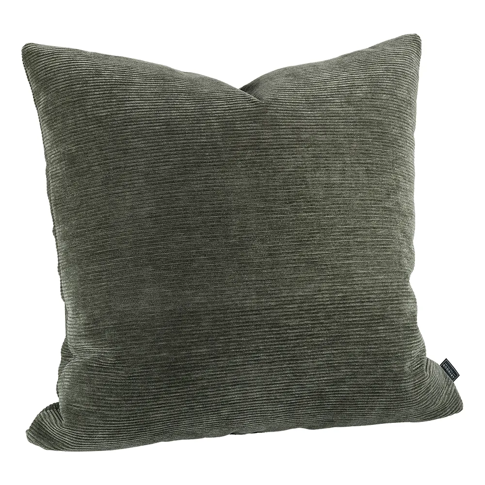 Soft Cord dark grey kuddfodral 50x50 cm 