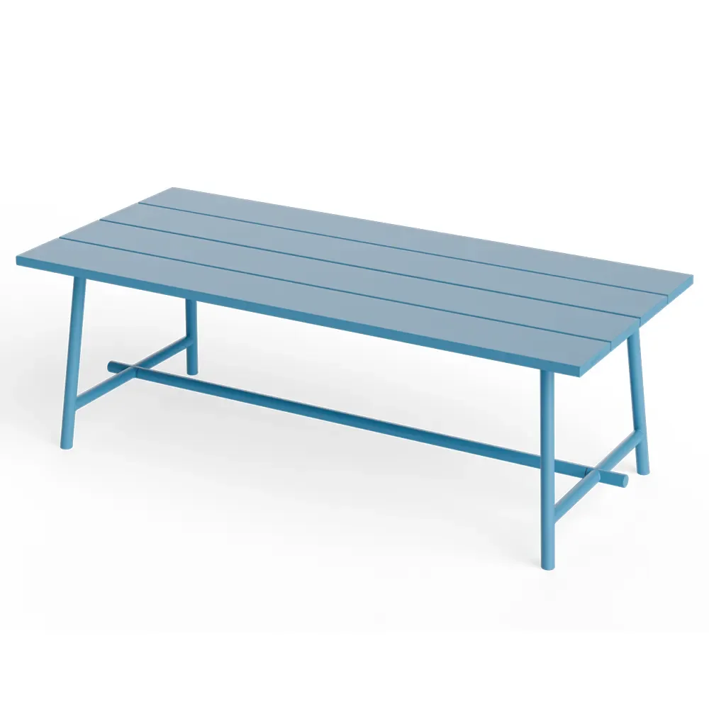 Fred'S Matbord 100x220 cm Wave Blue