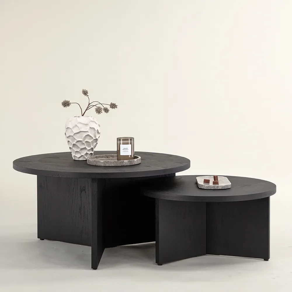 Saltö Soffbord Ø65 cm Svart