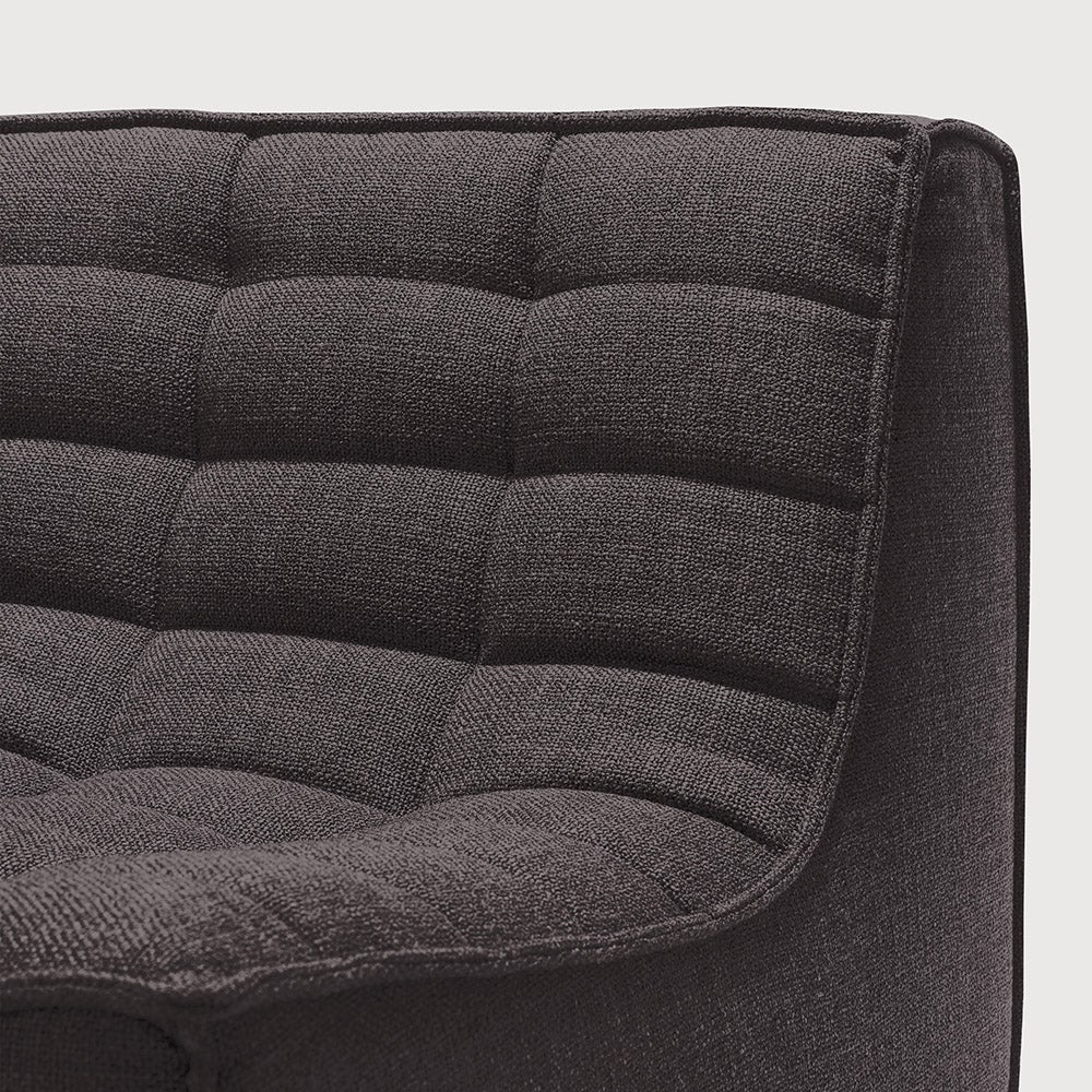 N701 3-sits soffa Dark Grey