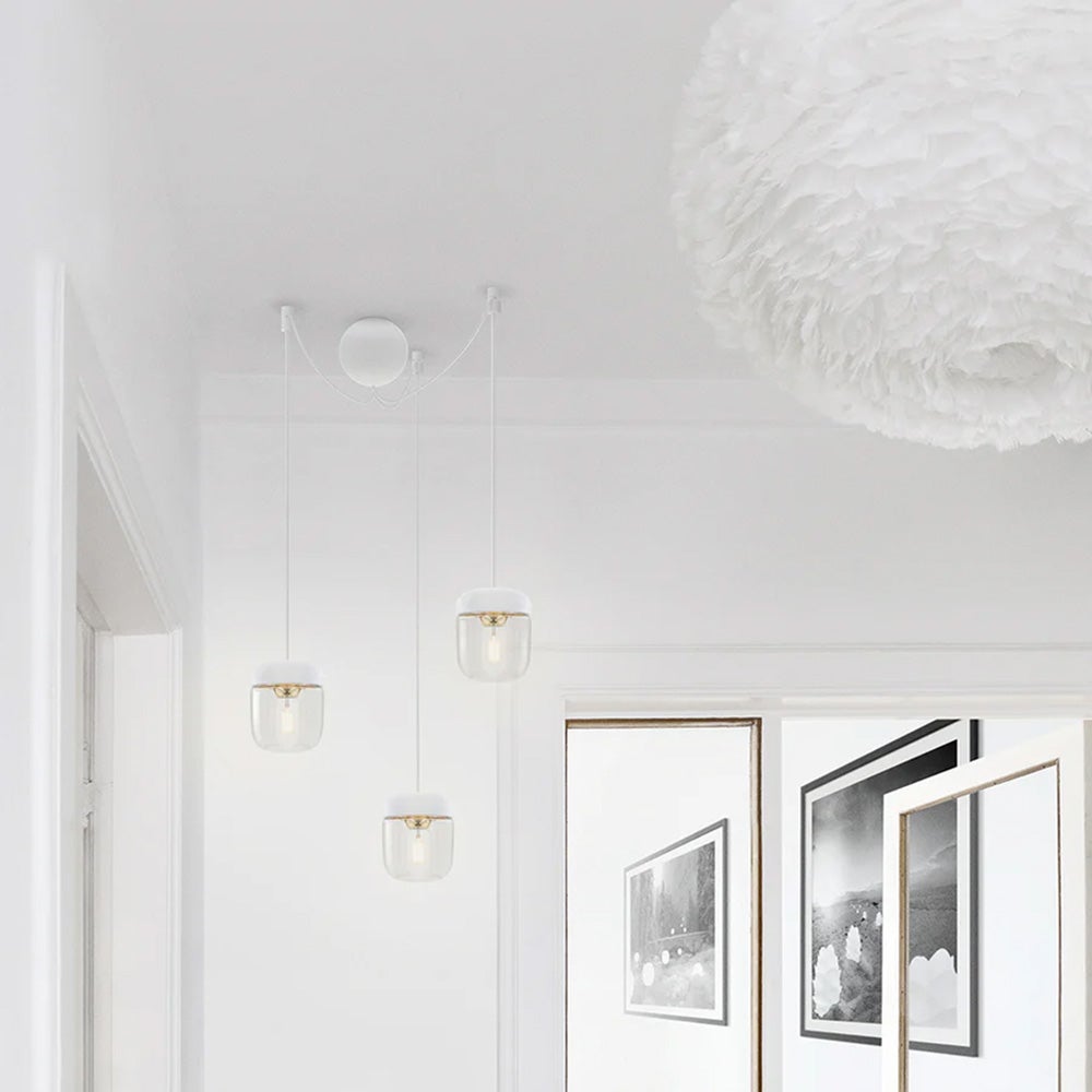 Cannonball Cluster Ø12 cm Sladd set Tripple White