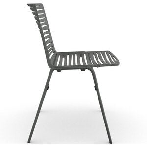 Zebra matstol Metallic Grey