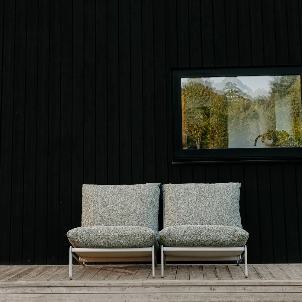 Blixt fåtölj Ljusgrå/Teddy Verde