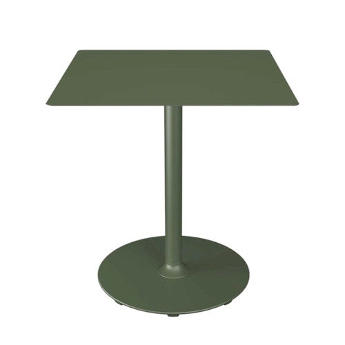 PICO Cafébord 70x70 cm, rund bas Olive green