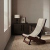 Hemi Lounge Stol - Dark Stained/Natural