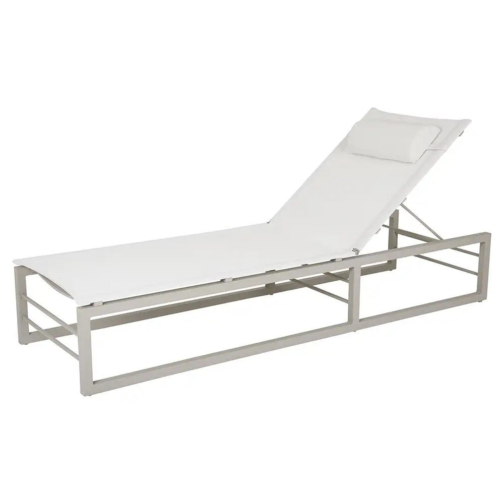 Vevi vilsäng khaki/vit 