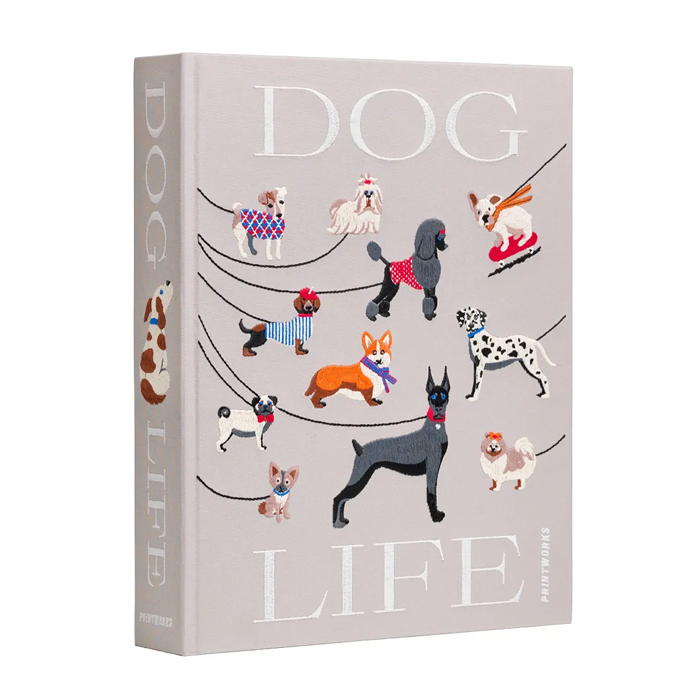 Broderat Fotoablum - Dogs