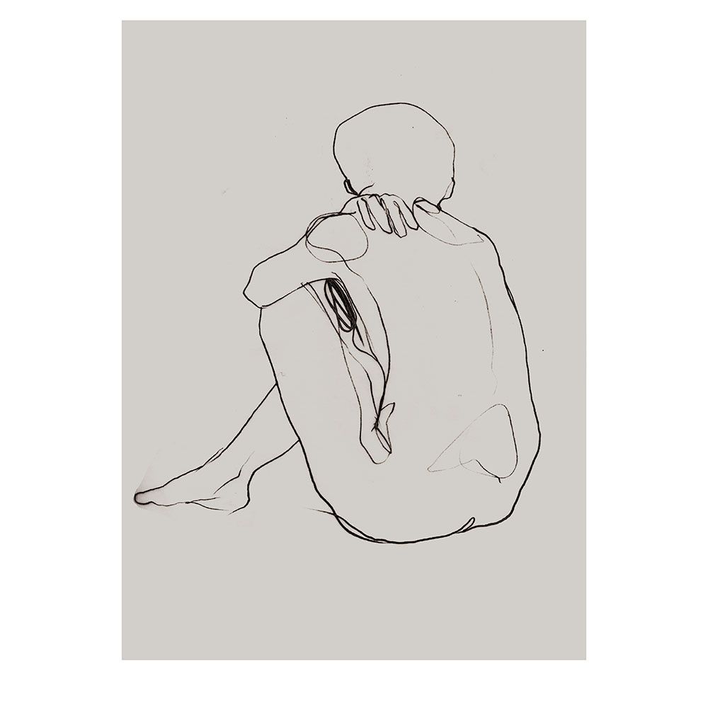 Anna Bülow poster Flow 7 30x40 cm