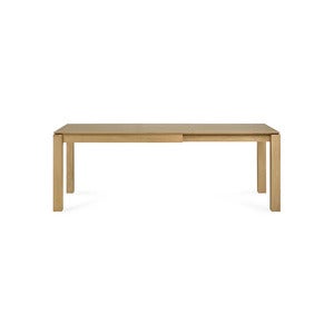 Slice Matbord 90x140-220 cm Ek