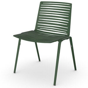 Zebra matstol Dark Green