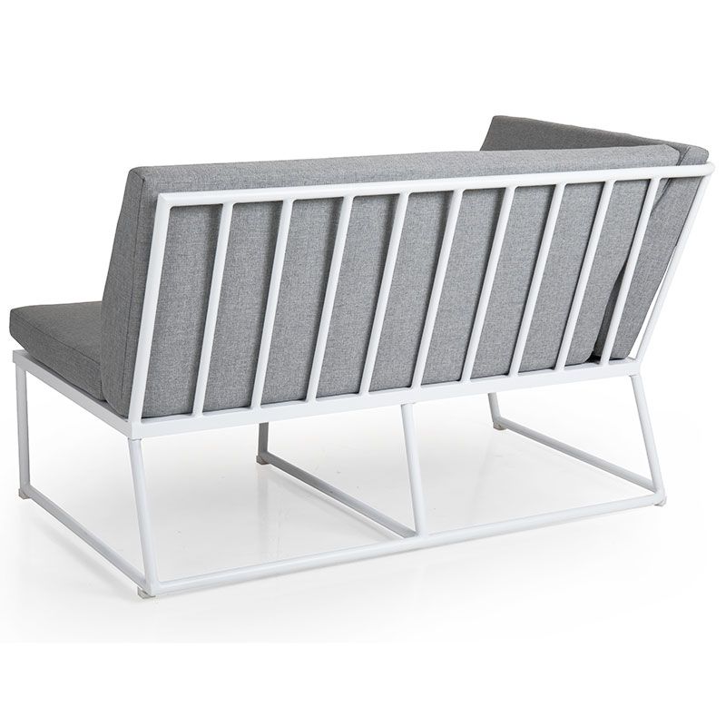 Vence avslut vit/pearl grey 