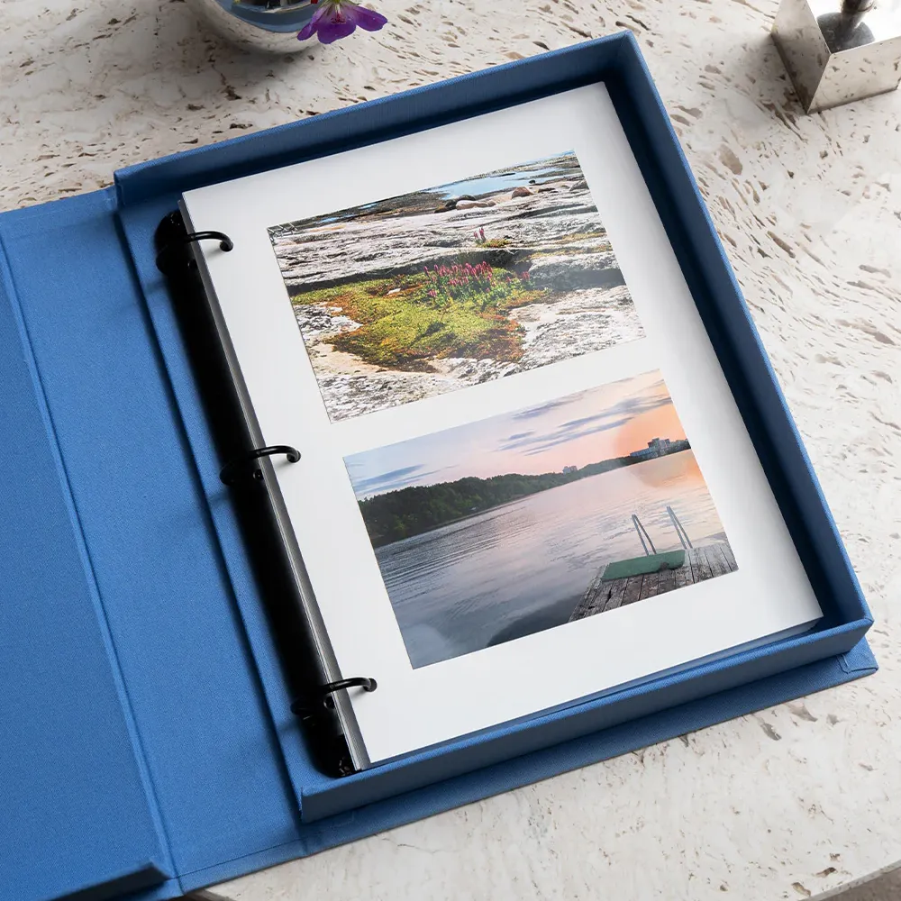 Fotoalbum - Moments that Matters the Most Blue