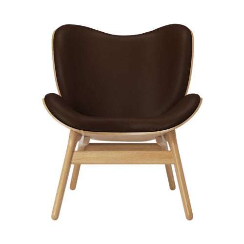 A Conversation Piece Loungestol Oak/Hope Leather Brown