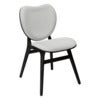 A Conversation Piece Matstol Black Oak/Sterling