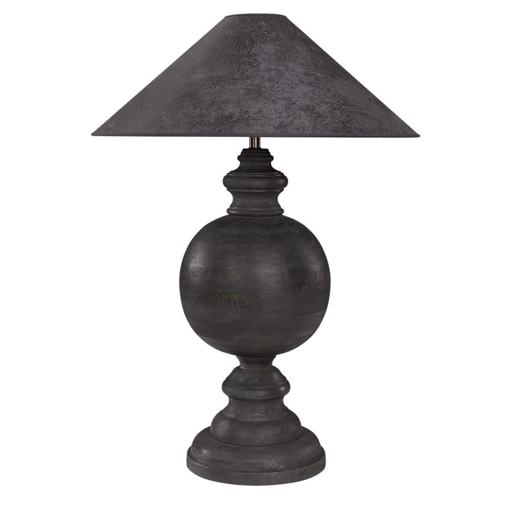 Lazio Bordslampa Antique Wood