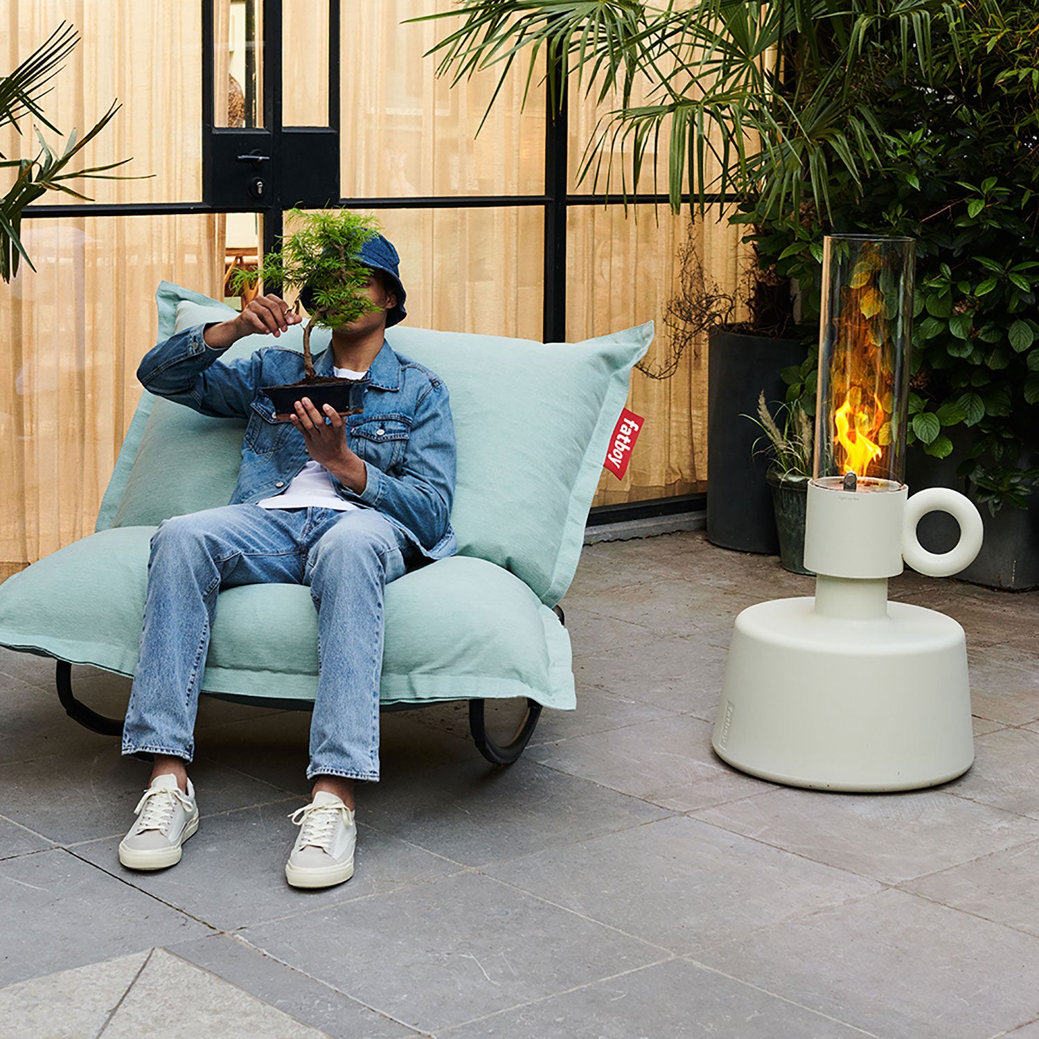 Flamtastique oljelampa bone