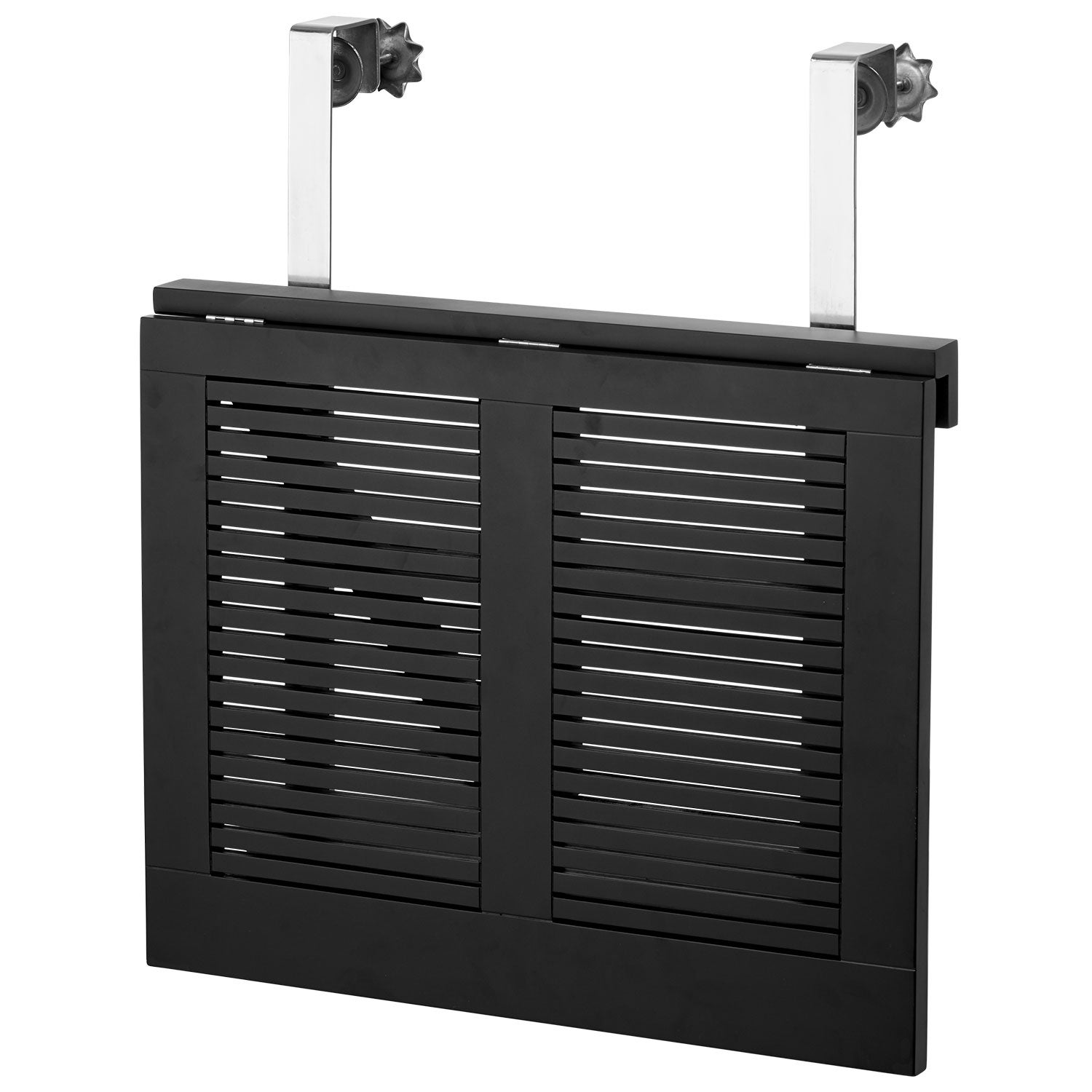 Balkongbord 51x65 cm svart 